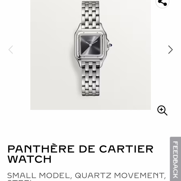 Authentic Cartier Panthere De Cartier Watch - Picture 6 of 7